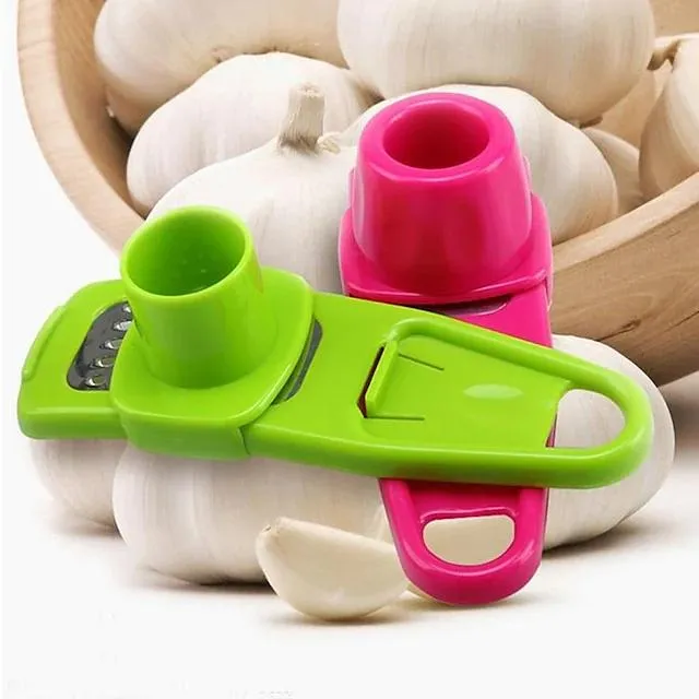 2-Piece: Garlic Vegetable Cutter