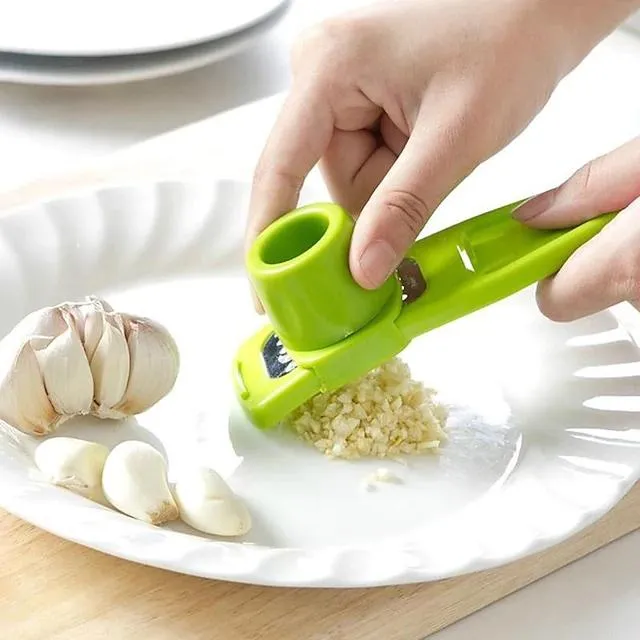 2-Piece: Garlic Vegetable Cutter