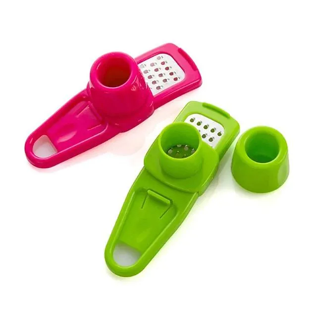 2-Piece: Garlic Vegetable Cutter