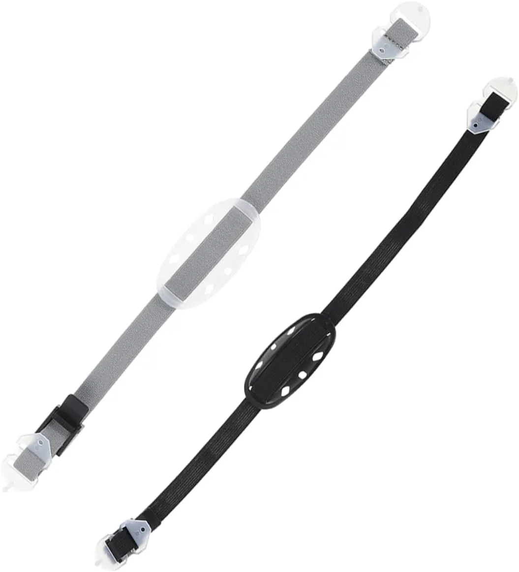 2pcs Adjustable Chin Straps for Hard Hats Replaceable Safety Helmet Bands Shaped Design for Construction Workers Easy Installation and
