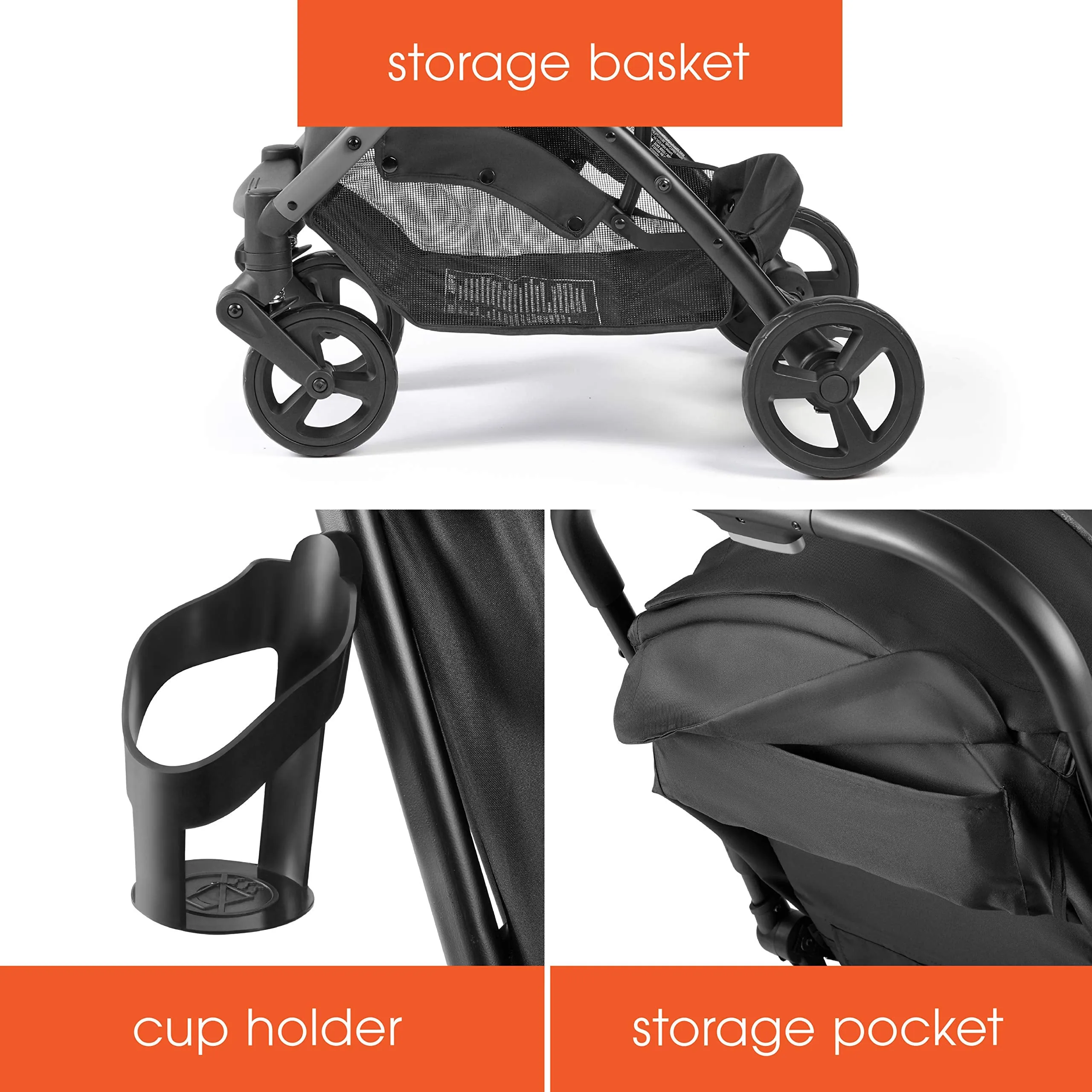 3Dpac CS Compact Fold Stroller.