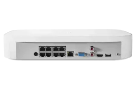 4K 8-channel 2TB Wired NVR System with Smart Deterrence Cameras