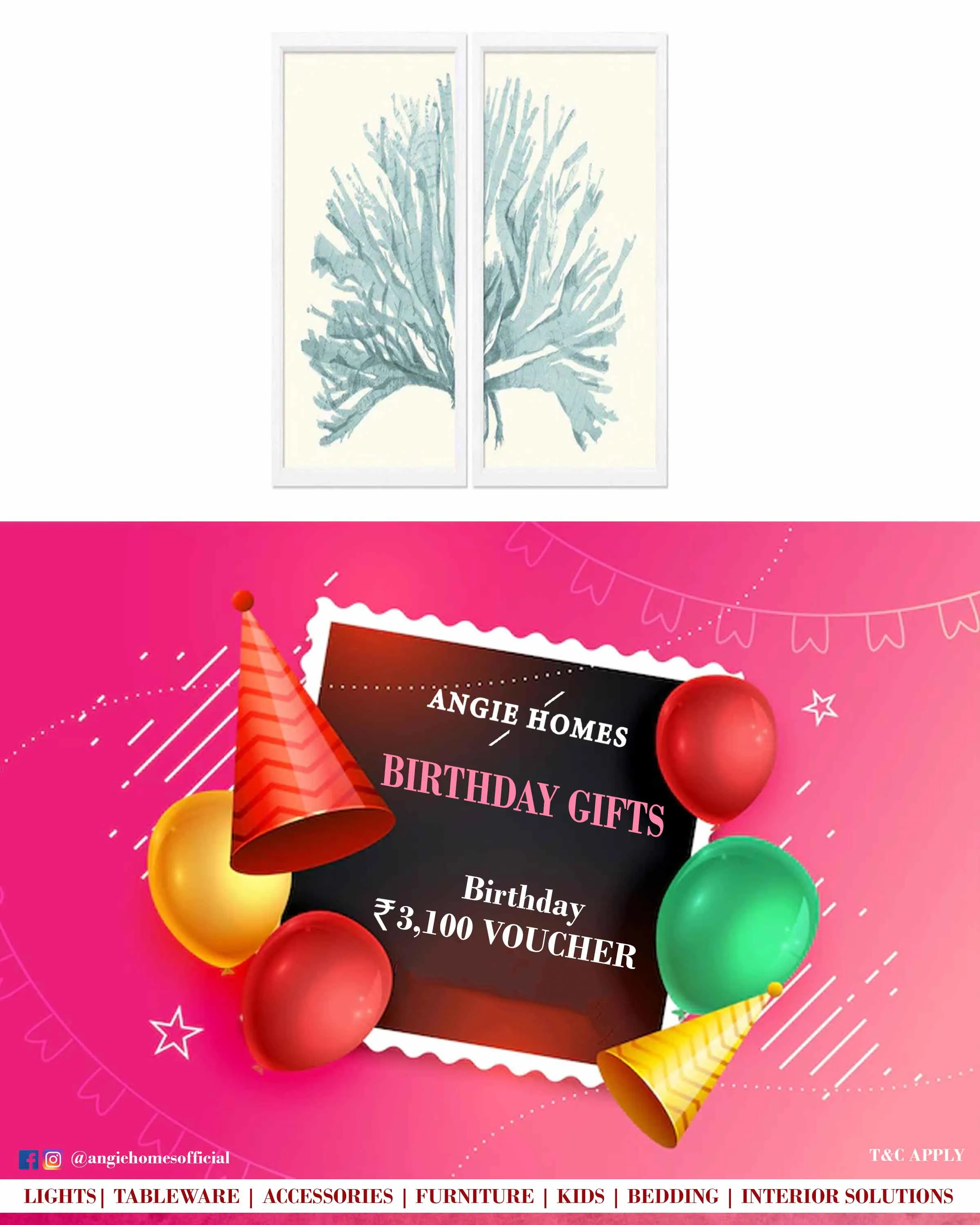 Baby Room Wall Décor | Online Birthdays Vouchers for Kids Wall Art