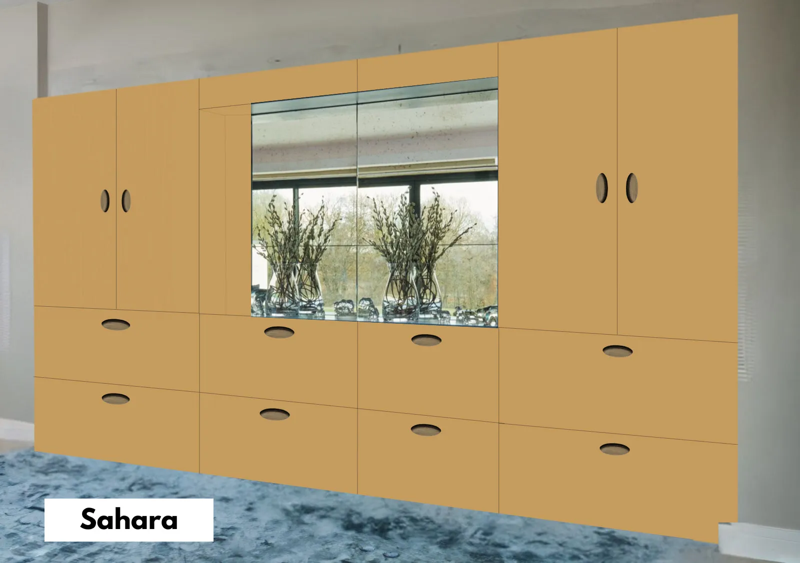BTK Osprey | Made to Measure | Painted Kitchen Door