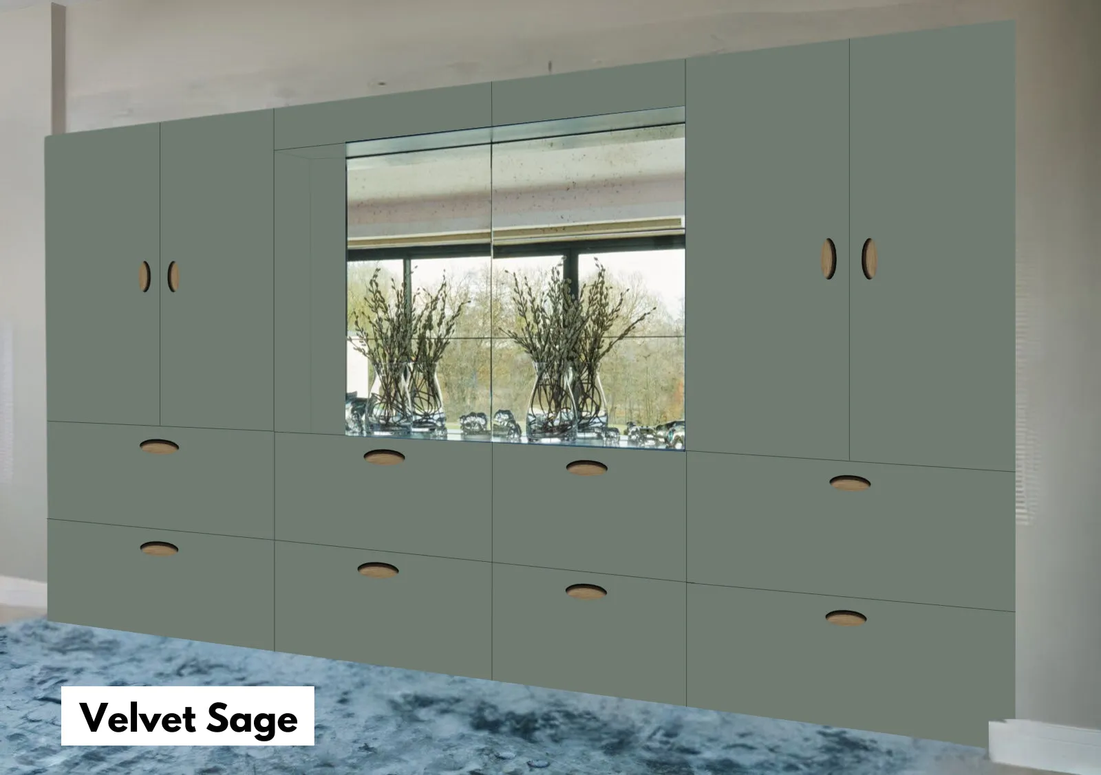 BTK Osprey | Made to Measure | Painted Kitchen Door