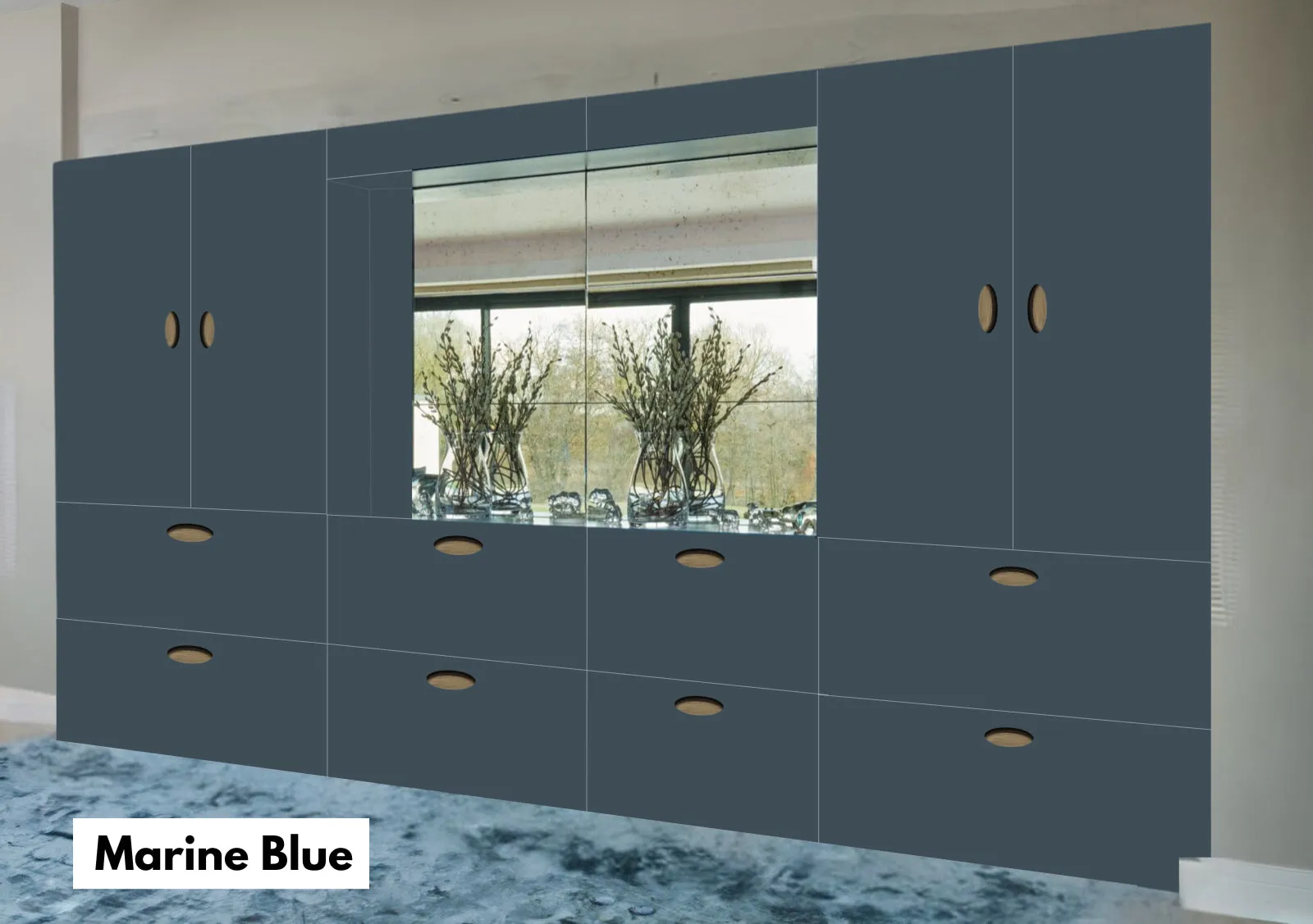 BTK Osprey | Made to Measure | Painted Kitchen Door