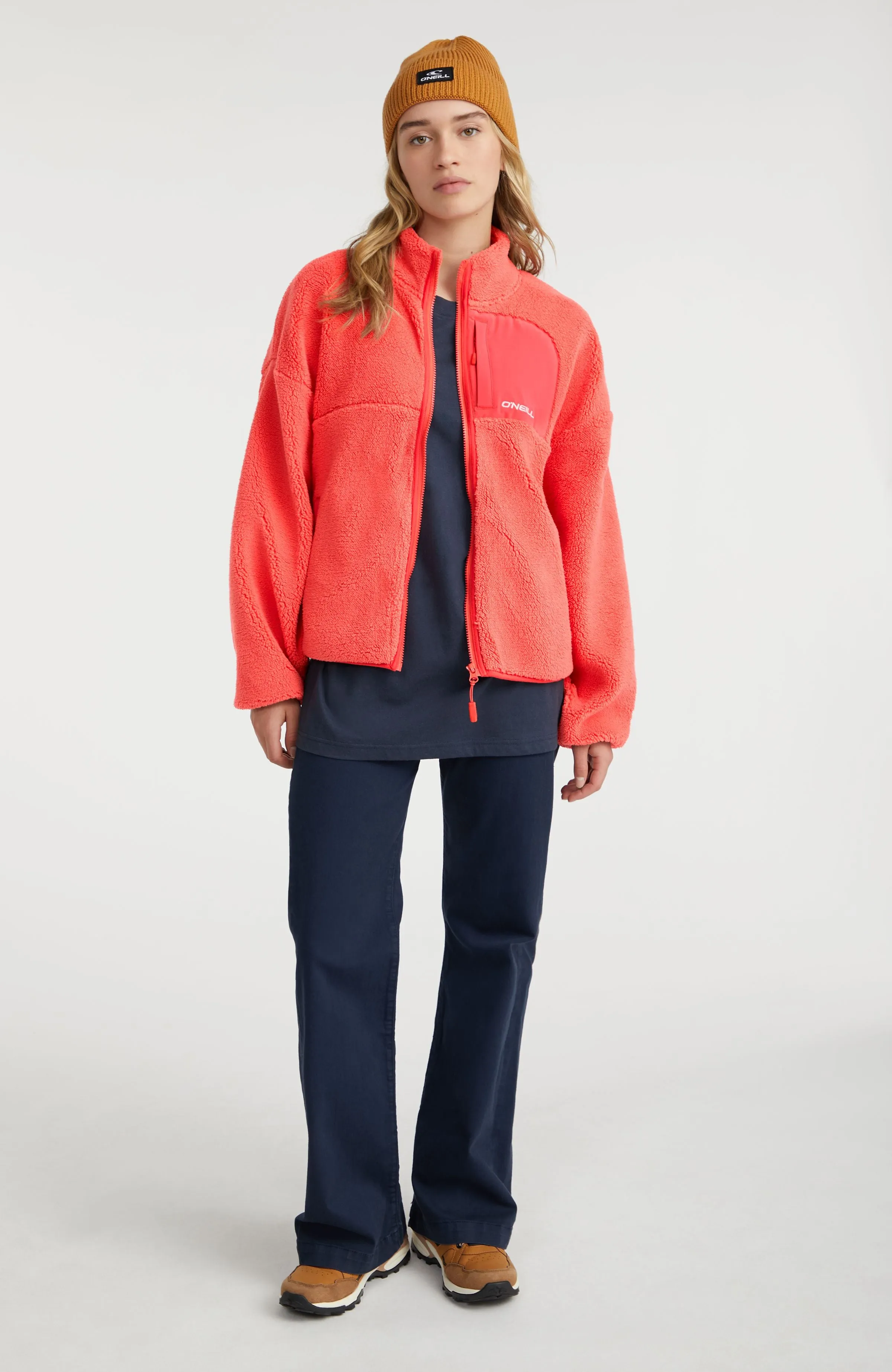 Cloudrest Full-Zip Fleece | Red Orcher