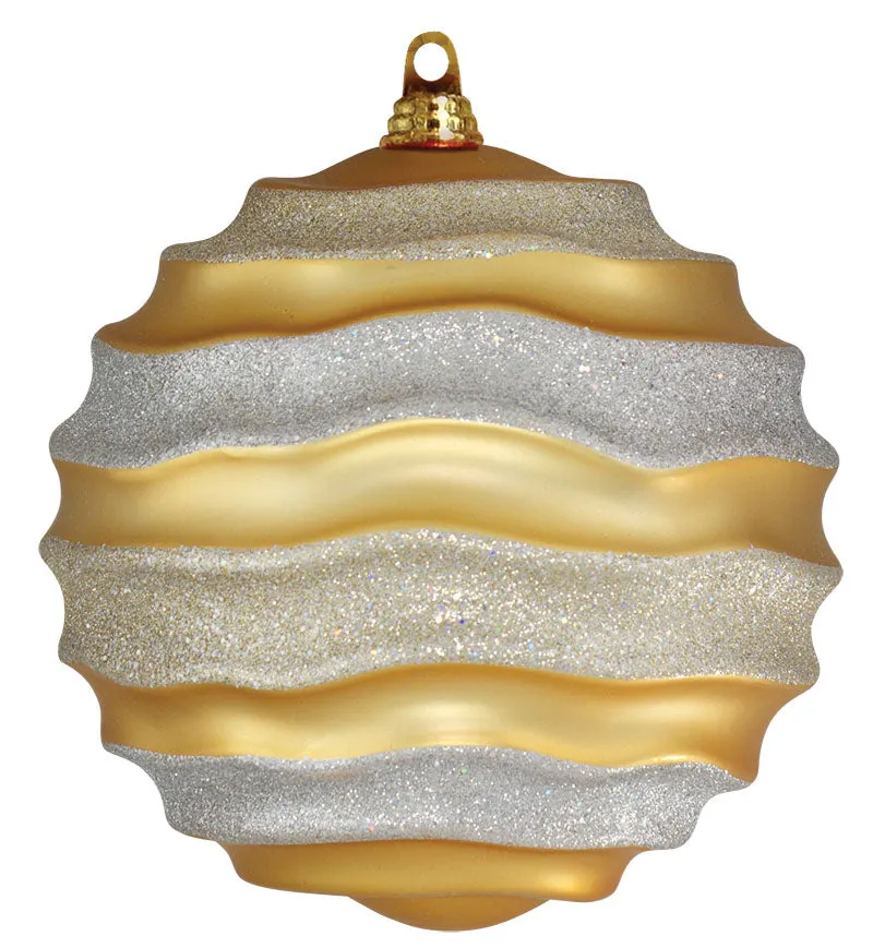 Commercial Wave Ornaments (Set of 4) 3 Sizes