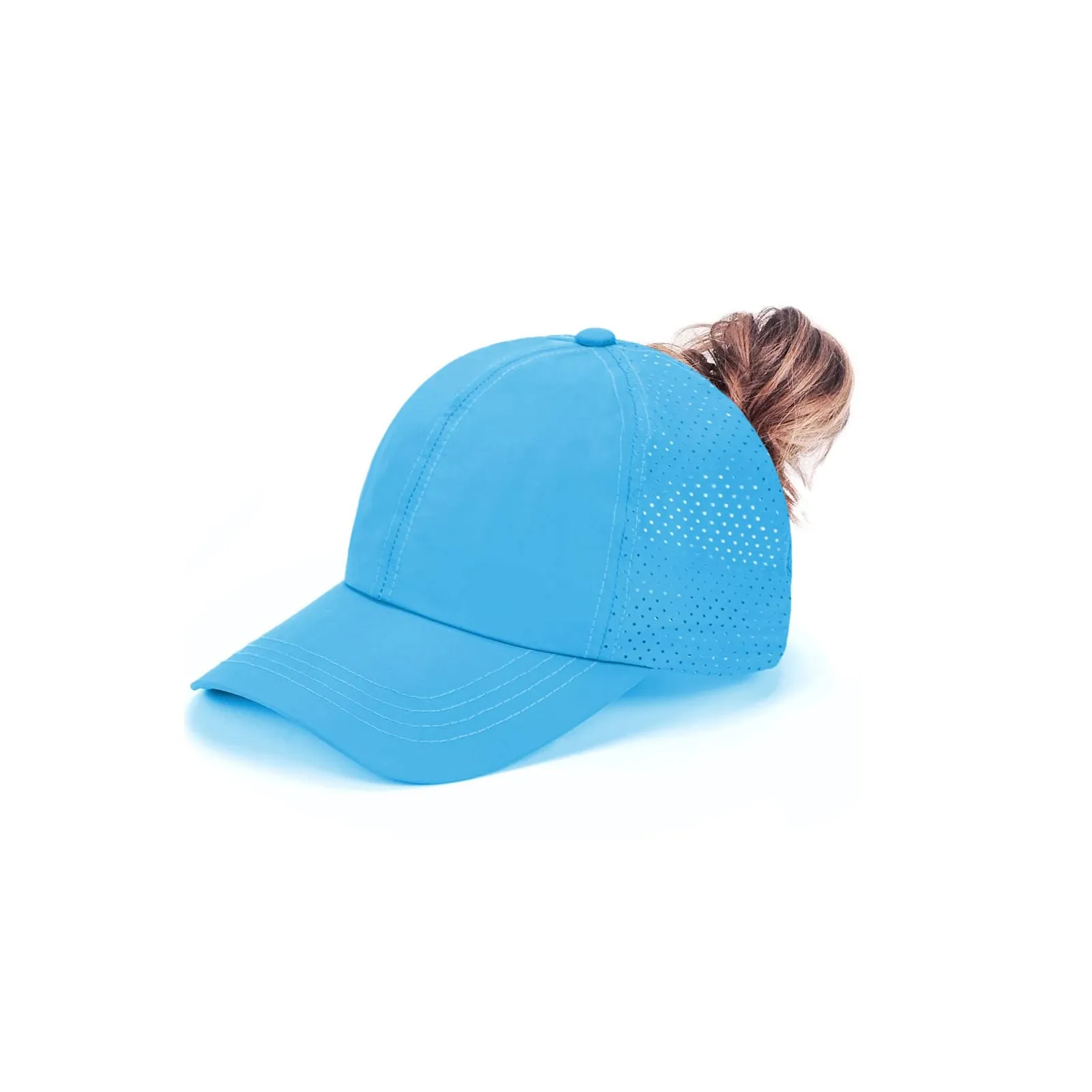 Criss Cross Ponytail Hats for Women Baseball Cap