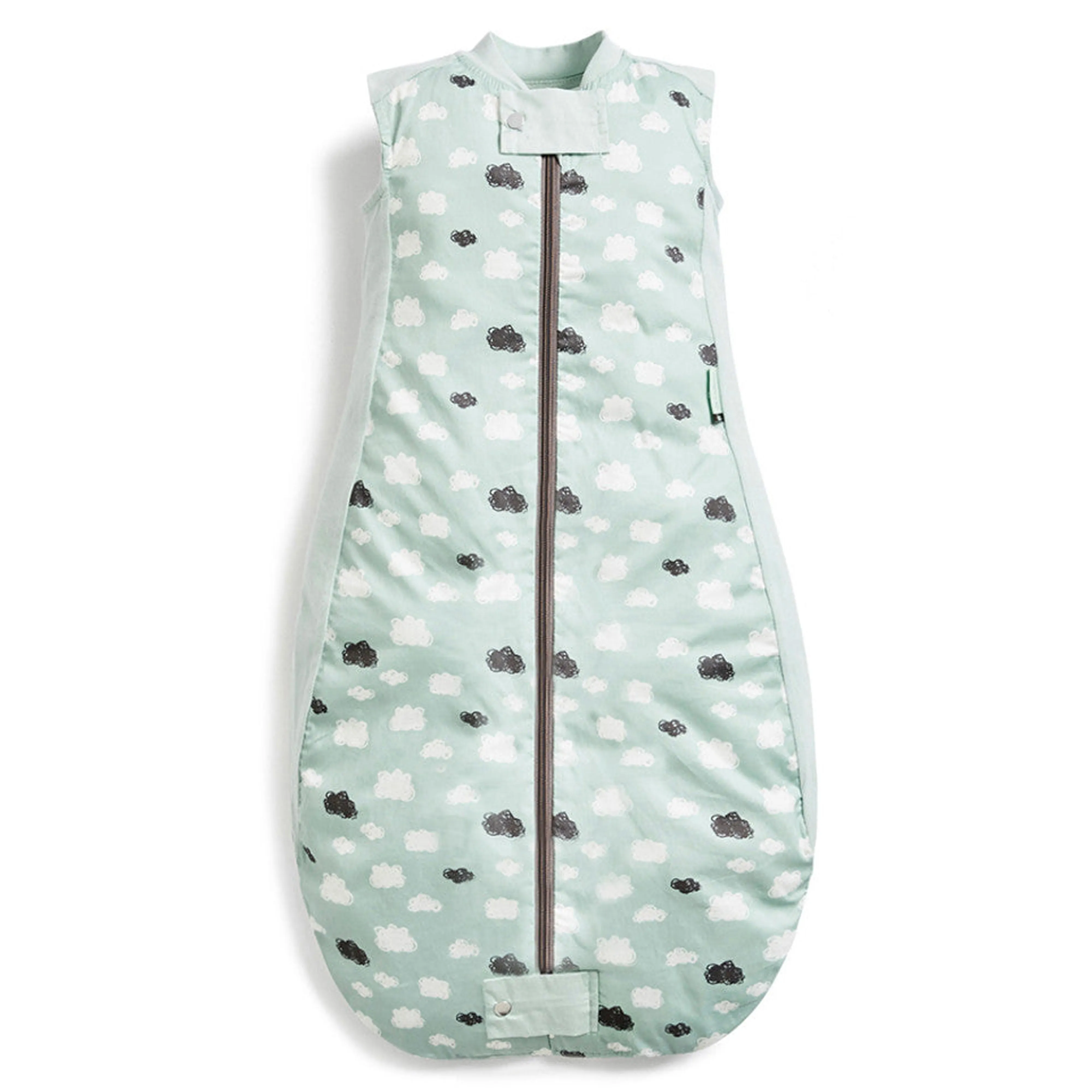 ergoPouch Sheeting Sleeping Bag 0.3 TOG - Mint Clouds