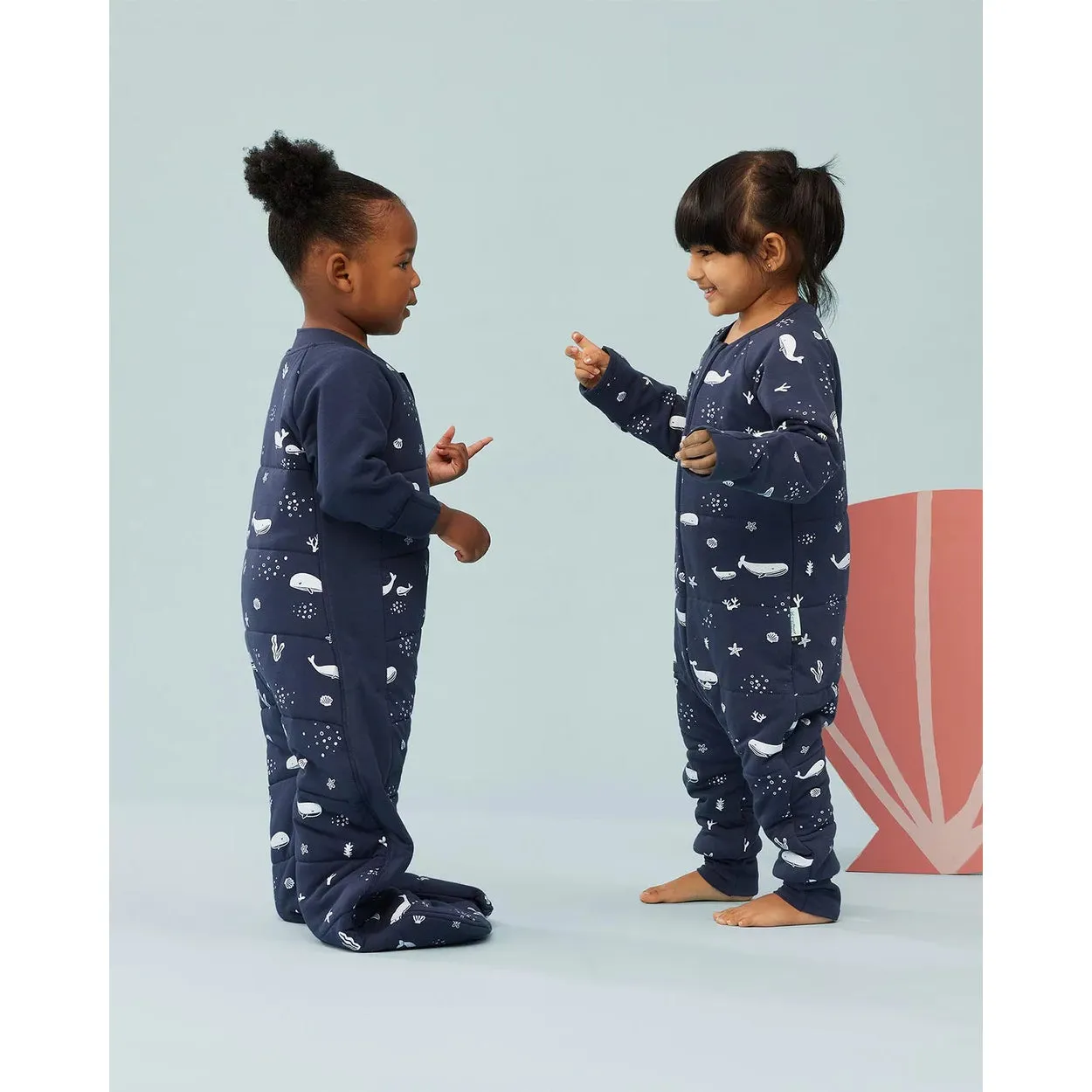 ergoPouch Sleep Suit Bag - 2.5 Tog - Whale