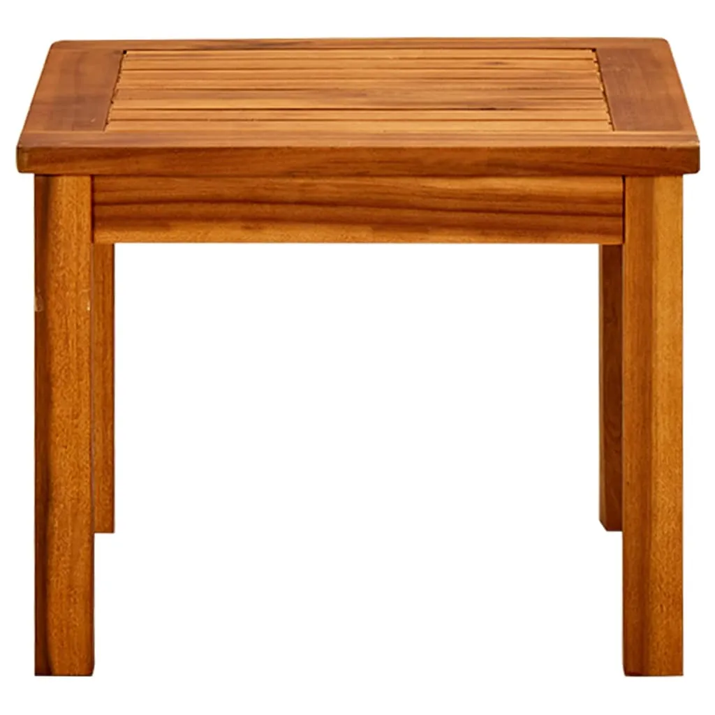 Garden Coffee Table 45x45x36 cm Solid Acacia Wood