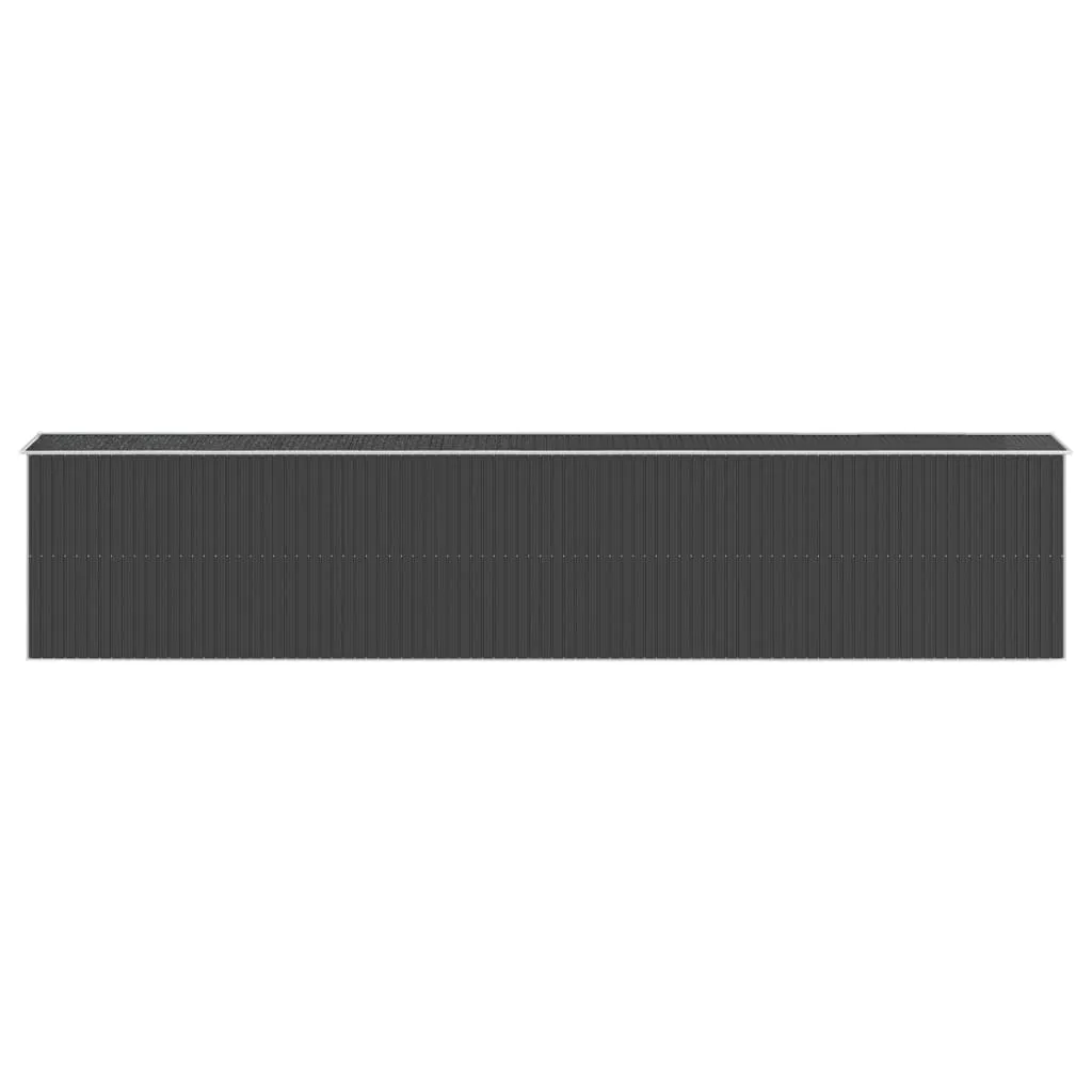 Garden Shed Anthracite 192x1021x223 cm Galvanised Steel