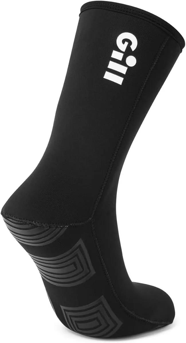 Gill 3mm Neoprene Socks with Silicon Grip Sole Water Sports Sailing Dinghy Paddlesport SUP Boardsports Windsurfing & Kayaking