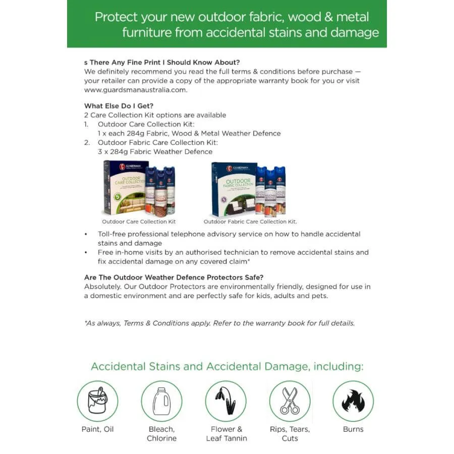 Guardsman Outdoor Care Collection