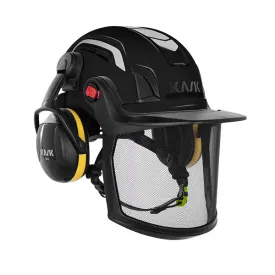 Kask WHE00086.210 Zenith X Air Combo Hard Hat Helmet System - Black