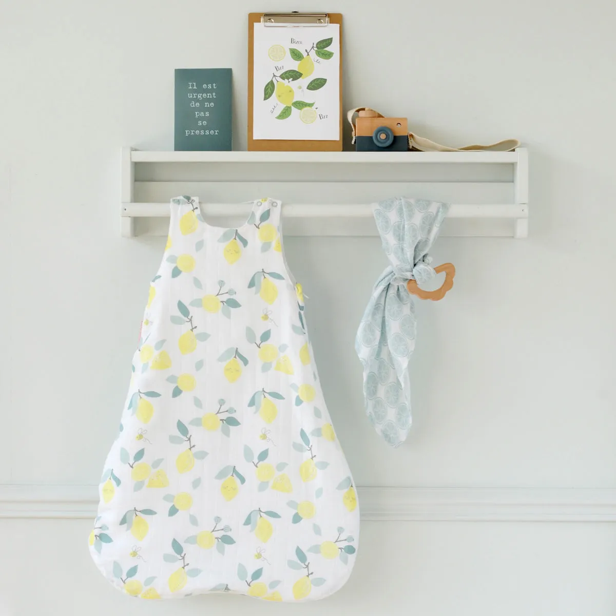 Little Crevette Summer Sleeping Bag Limonade