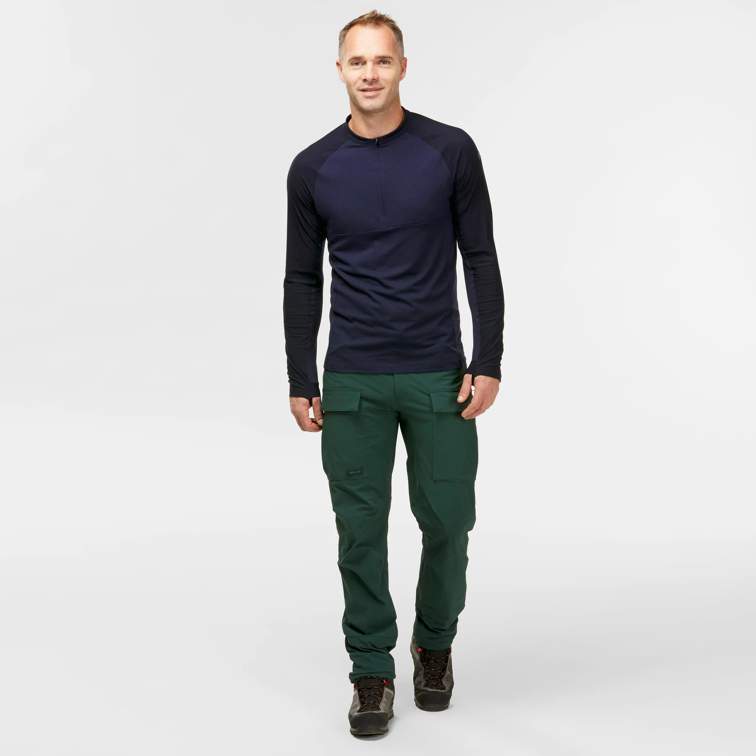 Men's long sleeve Forcalz Tropic 900, blue