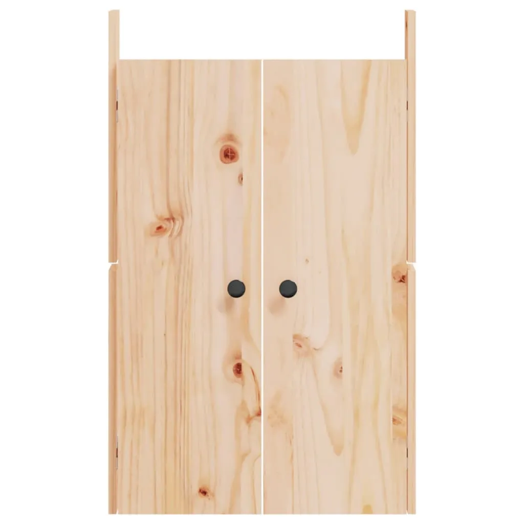 Outdoor Kitchen Doors 50x9x82 cm Solid Wood Pine