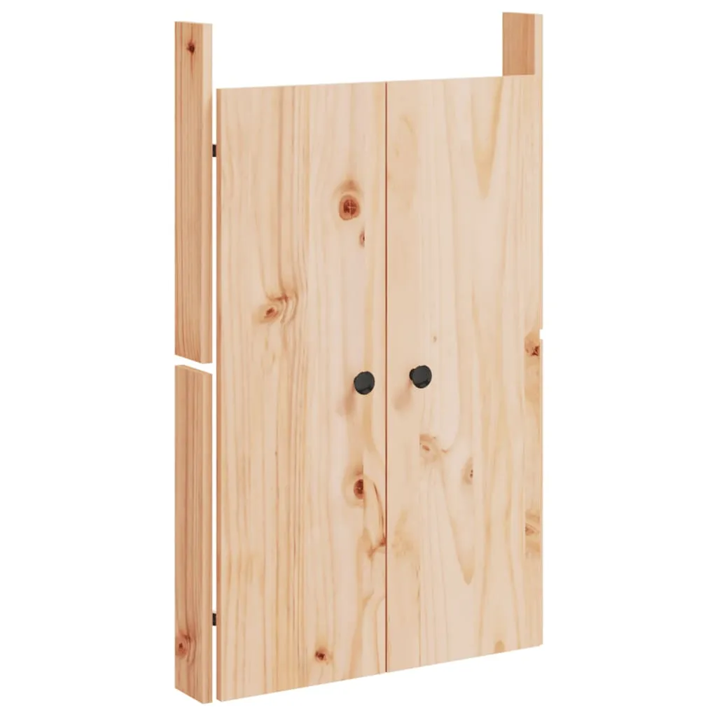 Outdoor Kitchen Doors 50x9x82 cm Solid Wood Pine