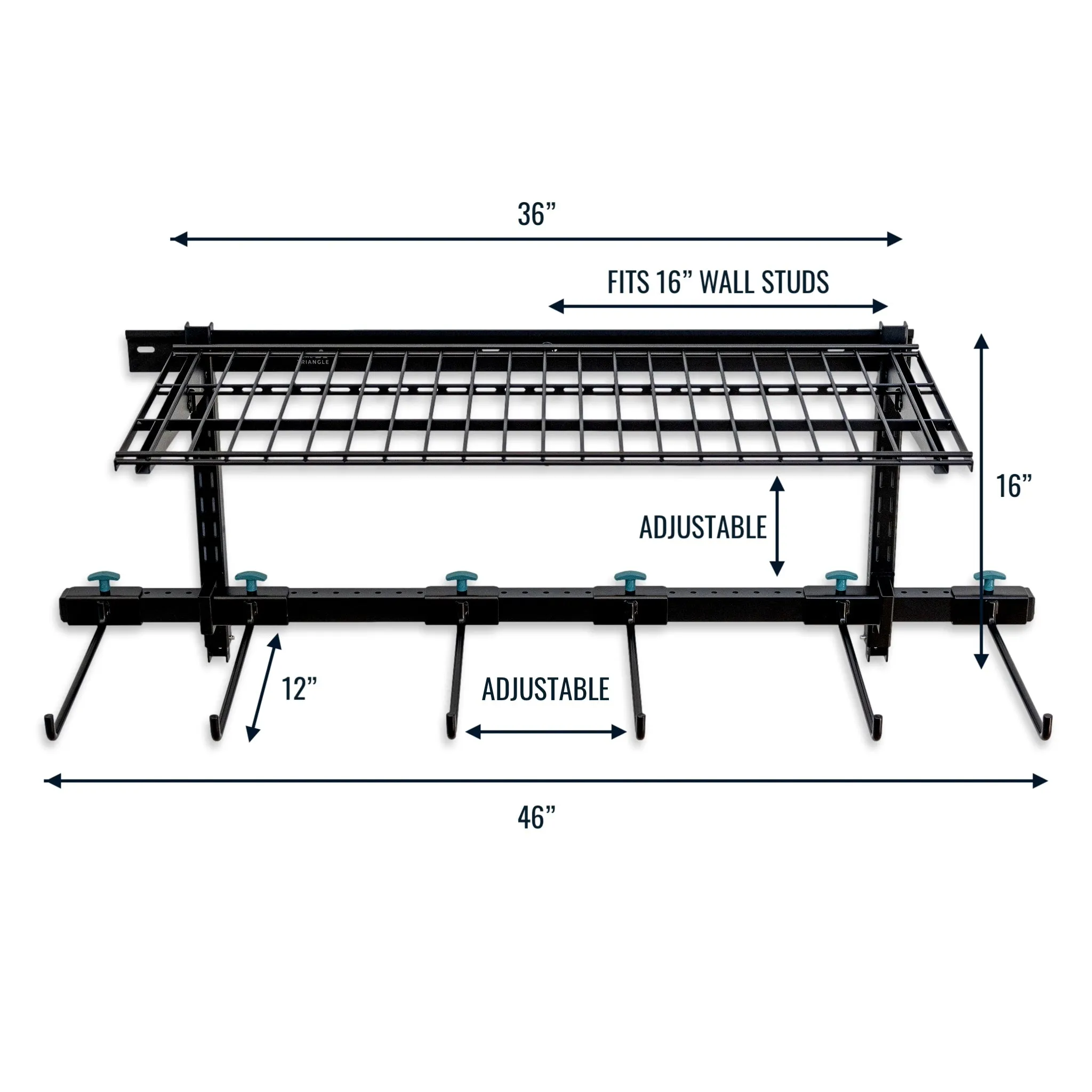 OUTLET | G-Chair   Shelf | Adjustable Wall Storage System | Holds 300 lbs