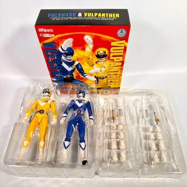 S.H.Figuarts Sun Vulcan Set of Three (Including VulEagle, VulShark & VulPanther)