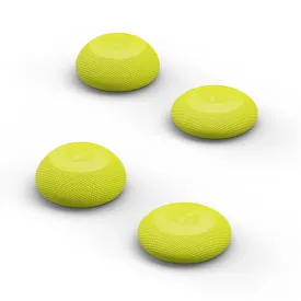 Skull & Co. Convex Thumb Grips Set: Skin, CQC Joystick Cap Analog Stick Cover for Xbox [XSX/XB1] Controller- Neon Yellow, 2 Pairs (4pcs)