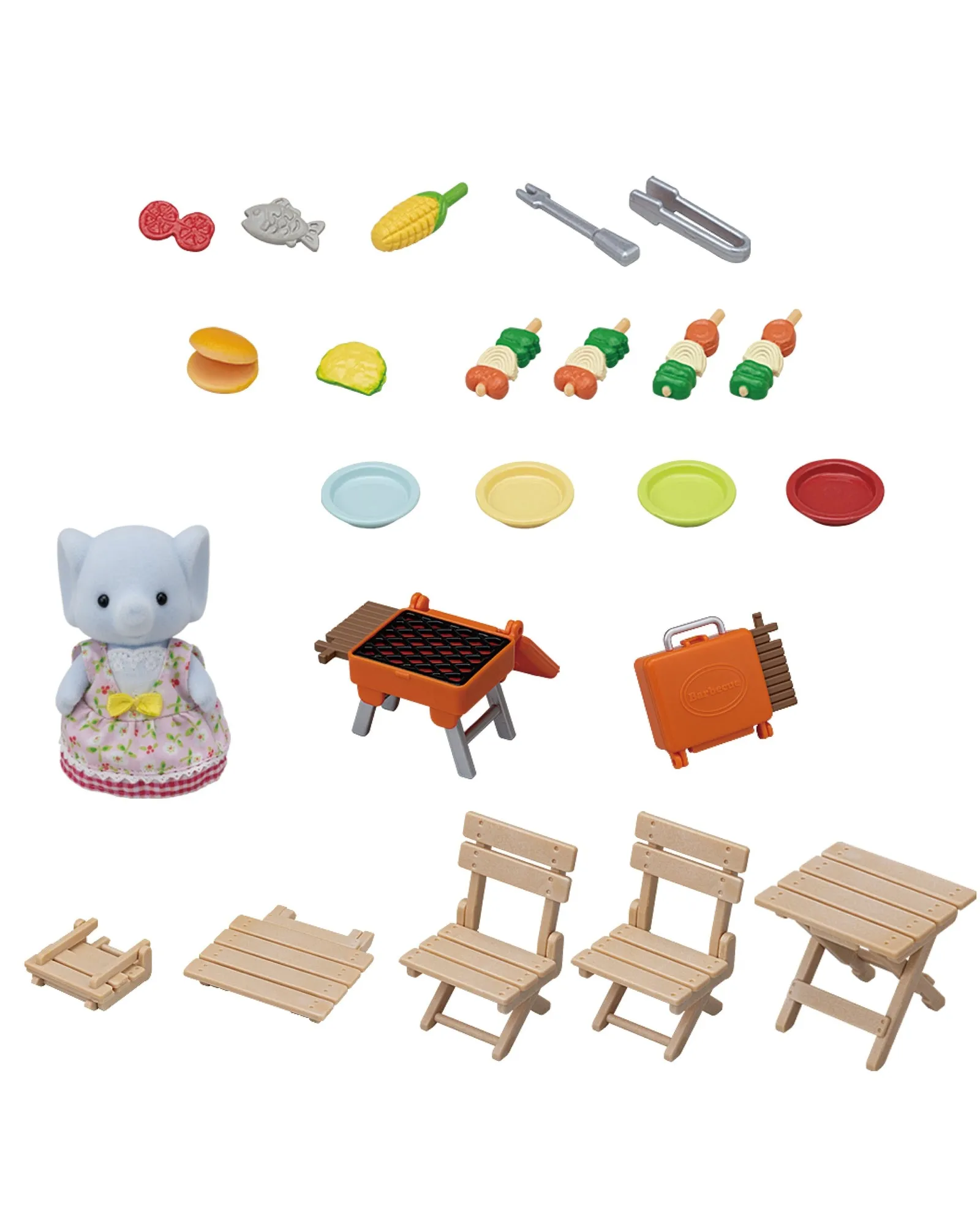 Sylvanian Families BBQ Picnic Set