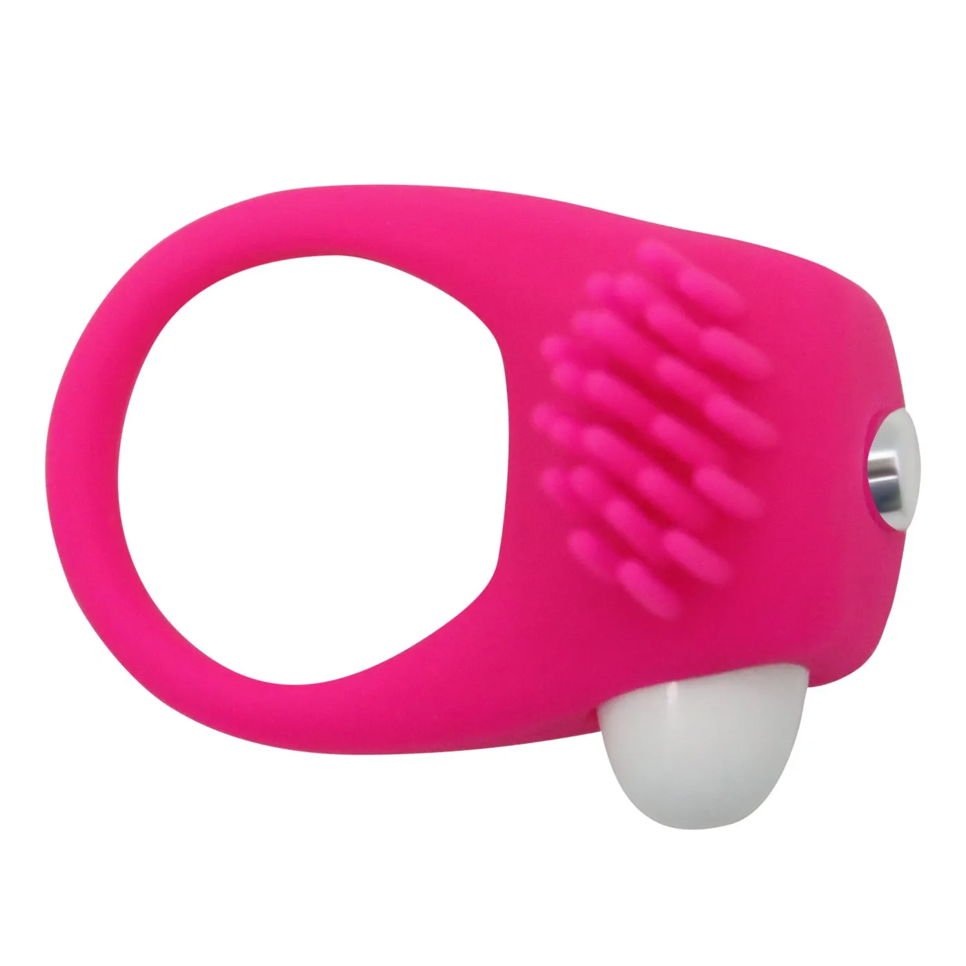 Vibrating Cock Ring With Nubby Ticklers