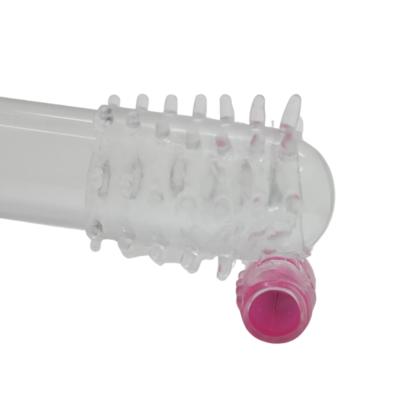 Vibrating Penis Sleeve With Nubby Ticklers
