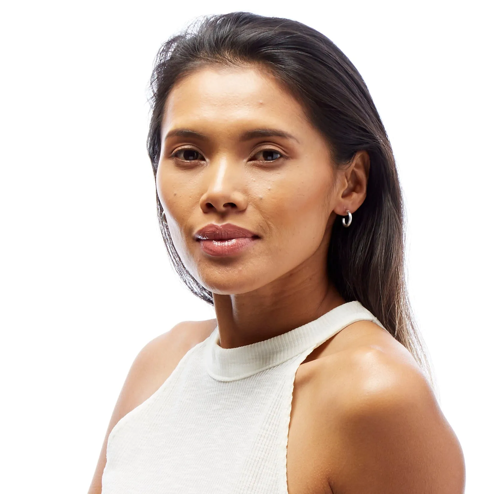 VIRTUOUS CIRCLE DIAMOND MINI HOOP EARRINGS - CUSTOM