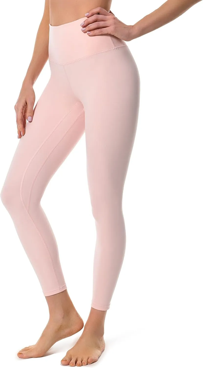 YUNOGA Women's Ultra Soft High Waisted Seamless Leggings Tummy Control Yoga Pants